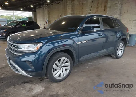 2021 Volkswagen Atlas Cross Sport 2.0T Se W/Technology from USA, damaged, VIN 1V2KC2CA7MC204345